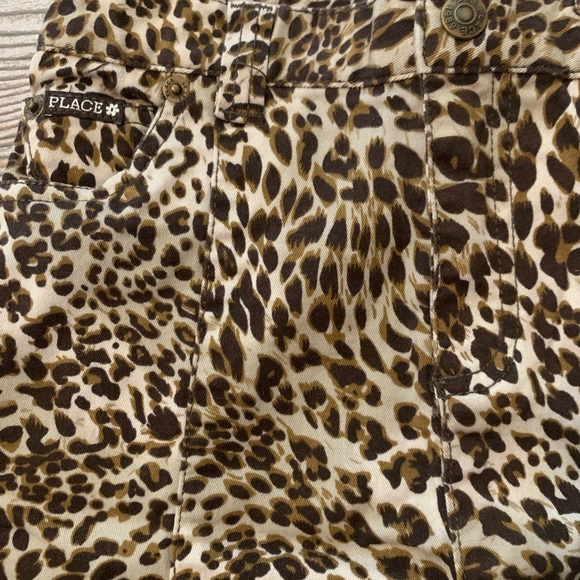 The Children’s Place Leopard print skirt with pockets size 6x/7 - Picture 4 of 5